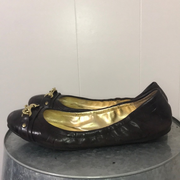 Coach Shoes - Coach Destin Flats with Buckle